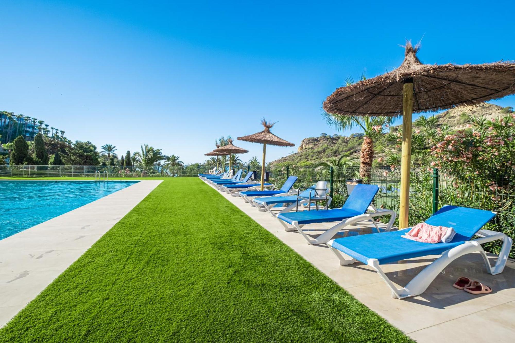 Eurotennis Paradise Beach Apartments Villajoyosa Exterior foto